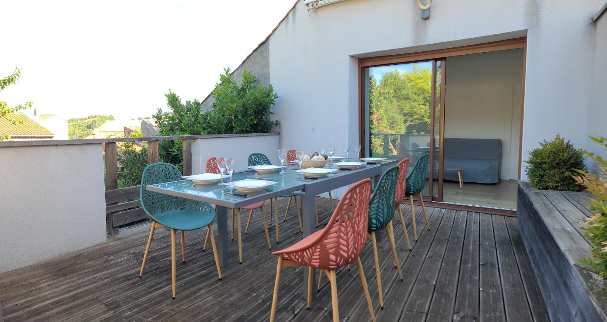 Les Maisons Bareyre - Grandes Maisons Avec Terrasse Saint-Sandoux ภายนอก รูปภาพ