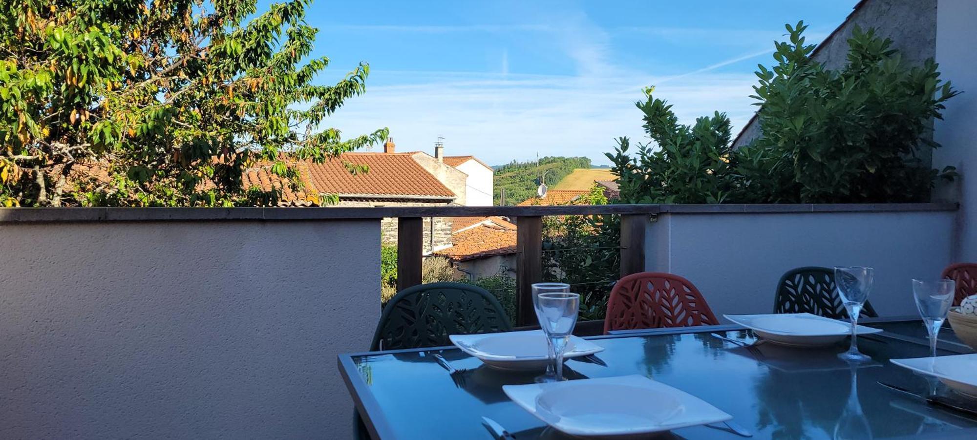 Les Maisons Bareyre - Grandes Maisons Avec Terrasse Saint-Sandoux ภายนอก รูปภาพ