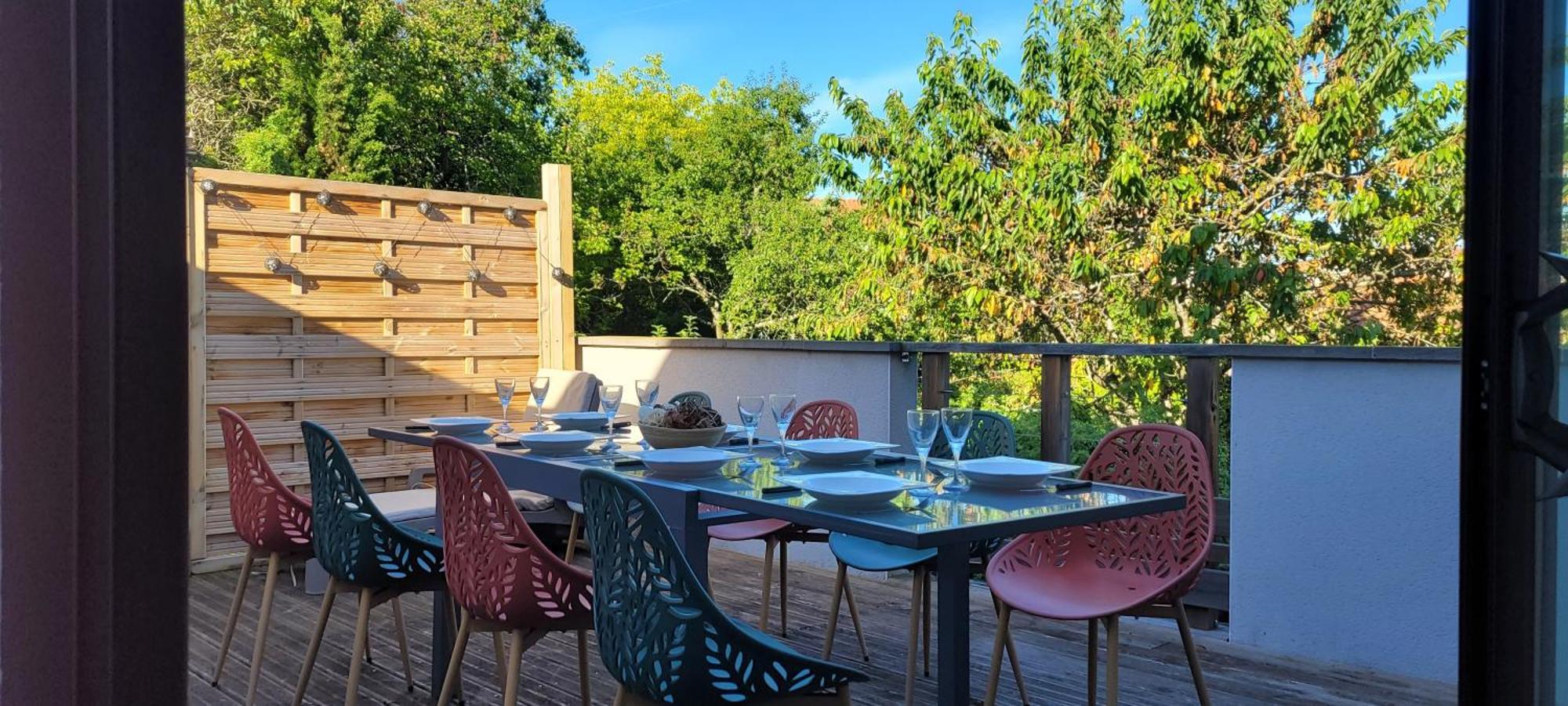 Les Maisons Bareyre - Grandes Maisons Avec Terrasse Saint-Sandoux ภายนอก รูปภาพ