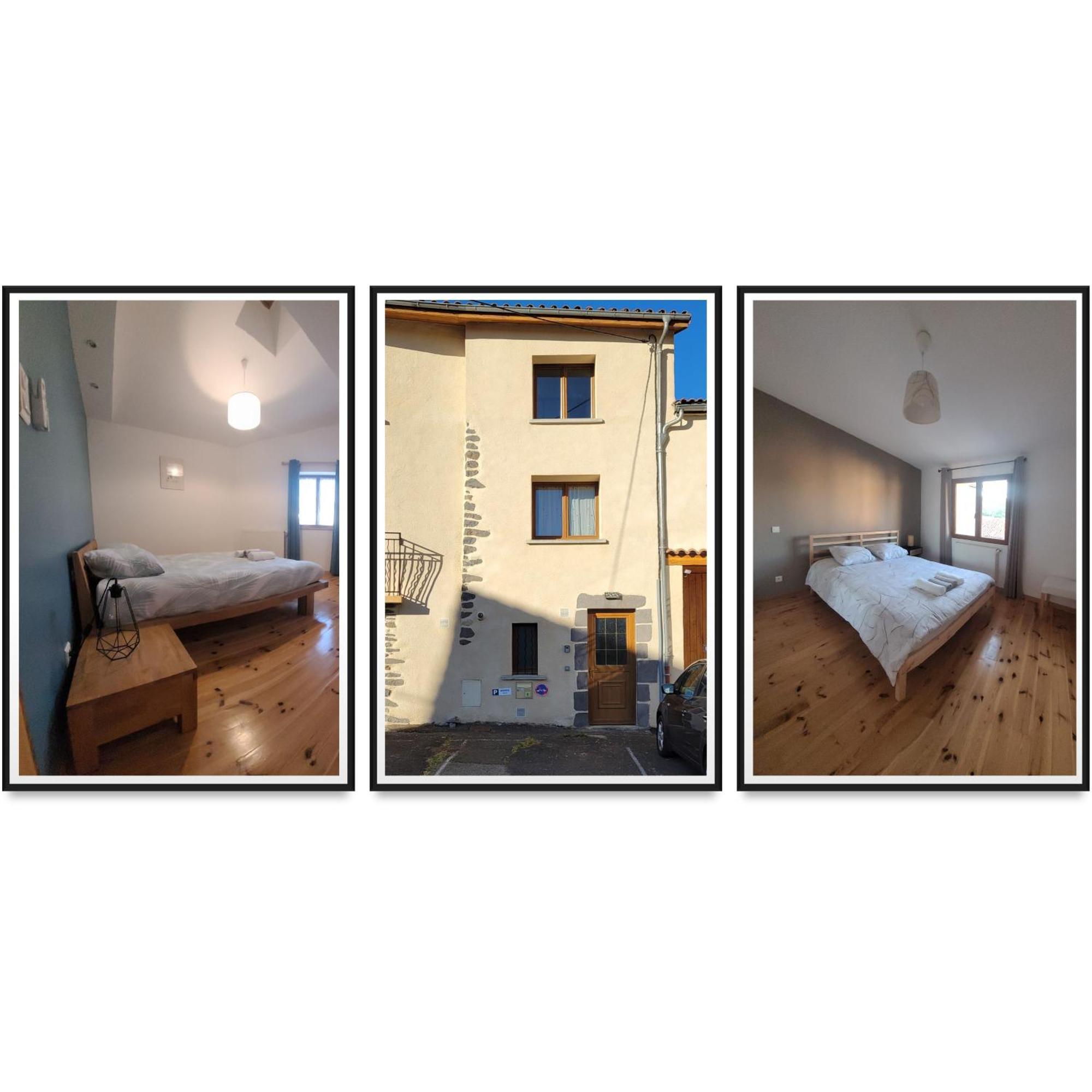 Les Maisons Bareyre - Grandes Maisons Avec Terrasse Saint-Sandoux ภายนอก รูปภาพ
